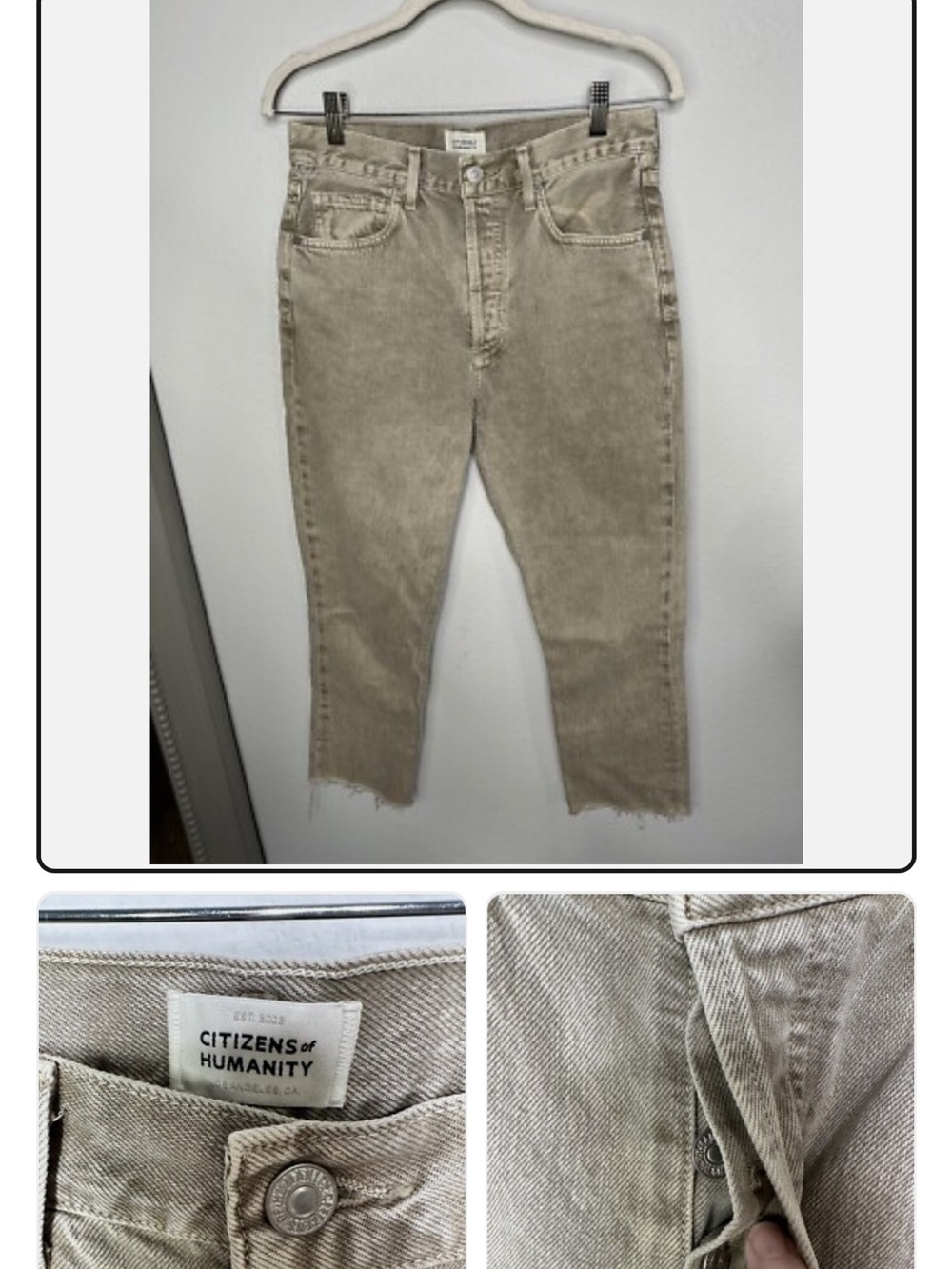 Citizens of Humanity premium vintage Jolene Jeans